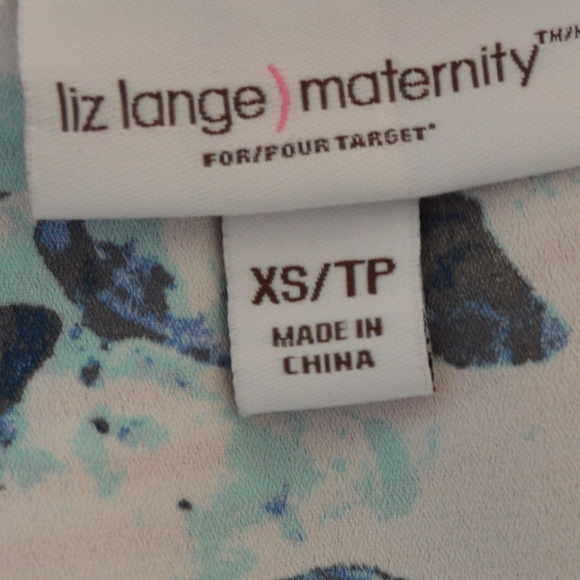 Liz Lang Maternity Top Shirt Blouse XS - Picture 6 of 6